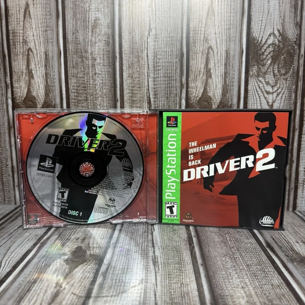 Driver 2 Greatest Hits (Sony PlayStation 1, 2000) CIB Complete - Tested